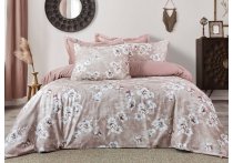 Постельное белье сатин Premium Saheser - Model Romantica (Turkey), евро